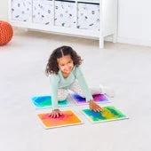Tapis Sensoriels Liquides 4 Dalles - Foncé