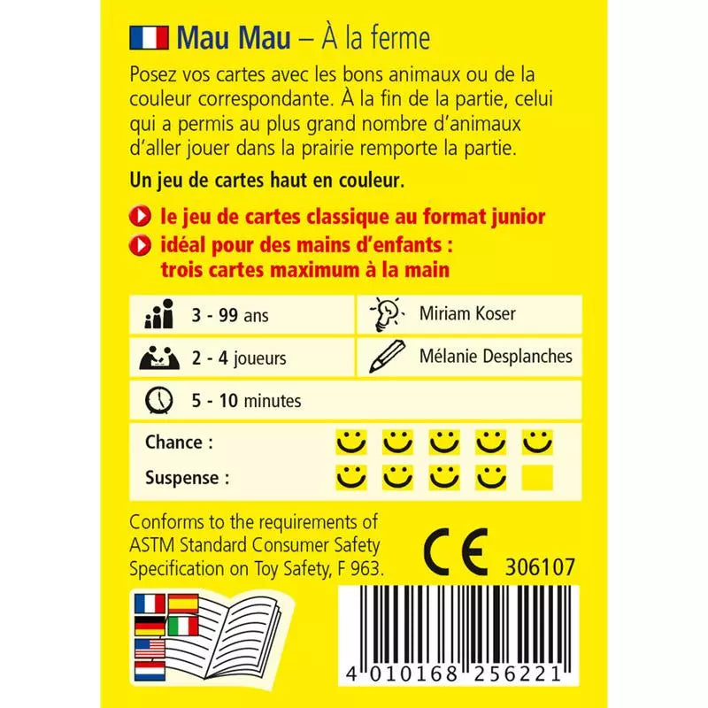Jeu MAU MAU à la ferme - HABA