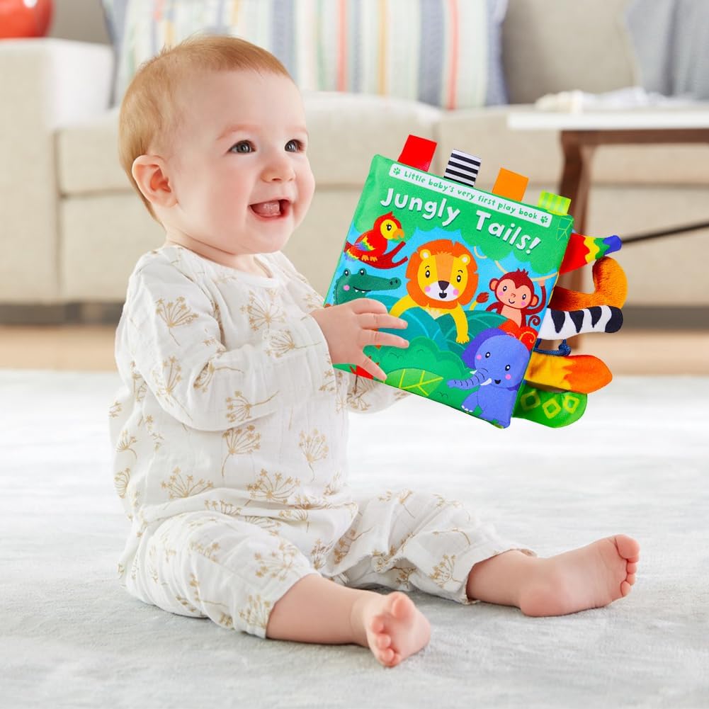 Livre en tissu - Farm tails - Jungly tails