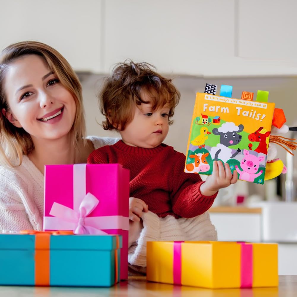 Livre en tissu - Farm tails - Jungly tails