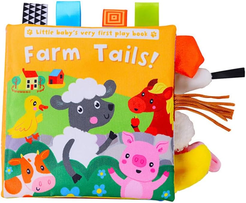 Livre en tissu - Farm tails - Jungly tails