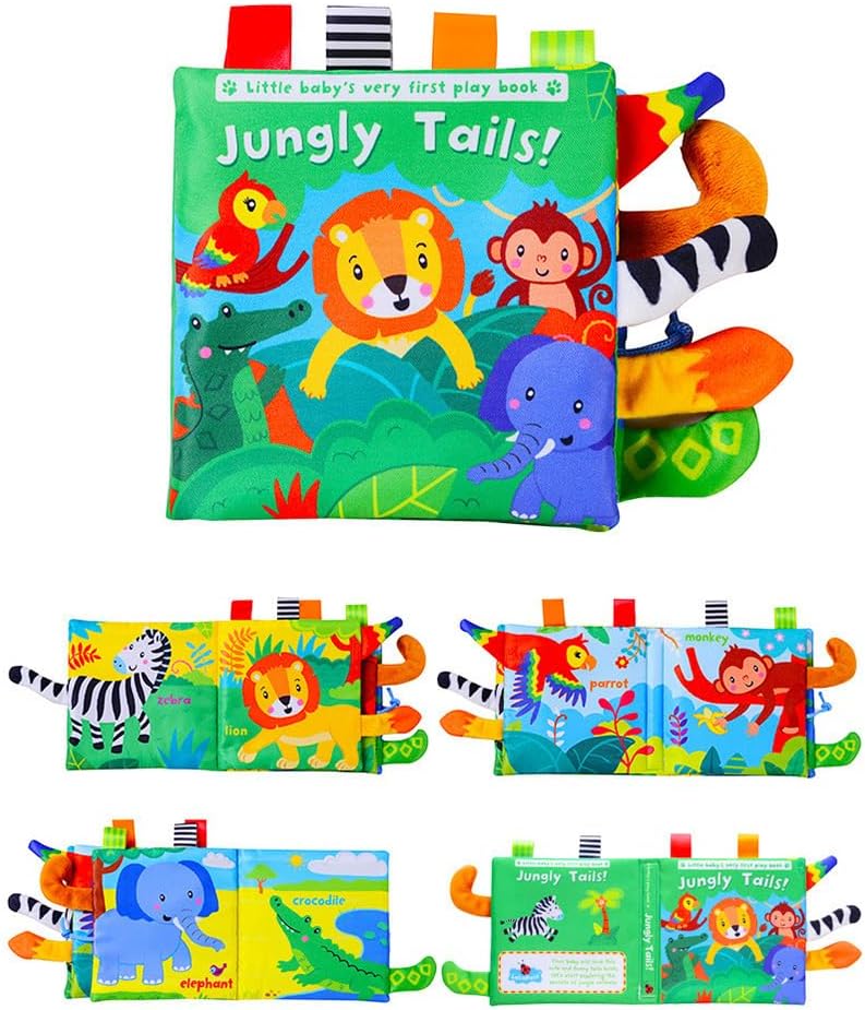 Livre en tissu - Farm tails - Jungly tails