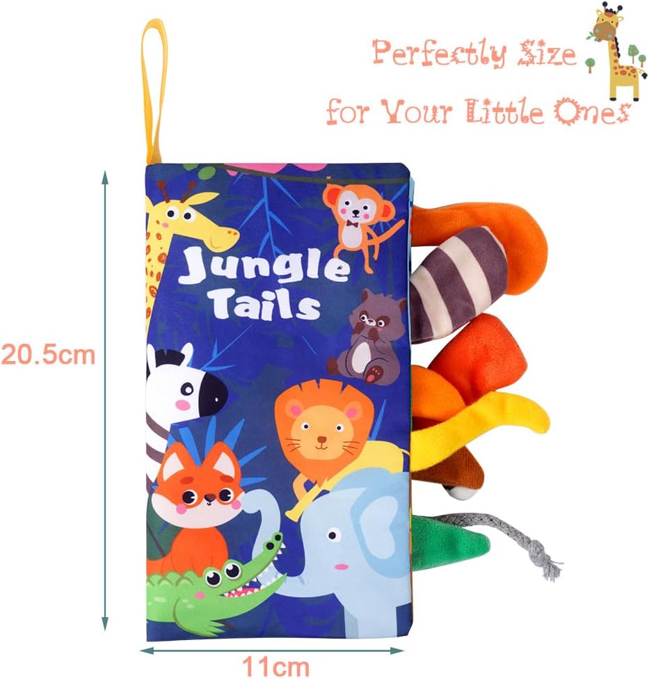 Livre en tissu - Jungle tails