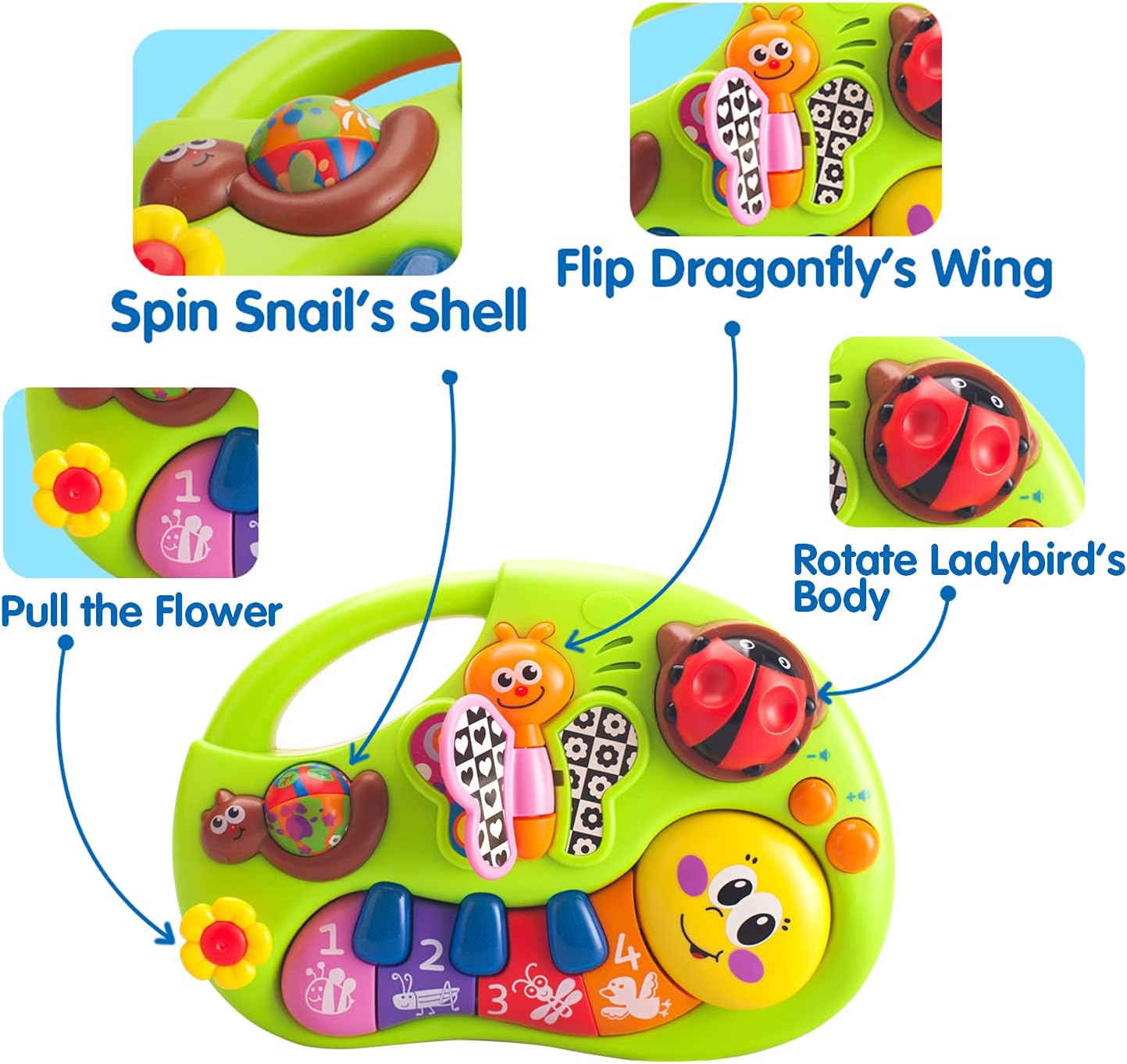 Piano éducatif - Hola Toys