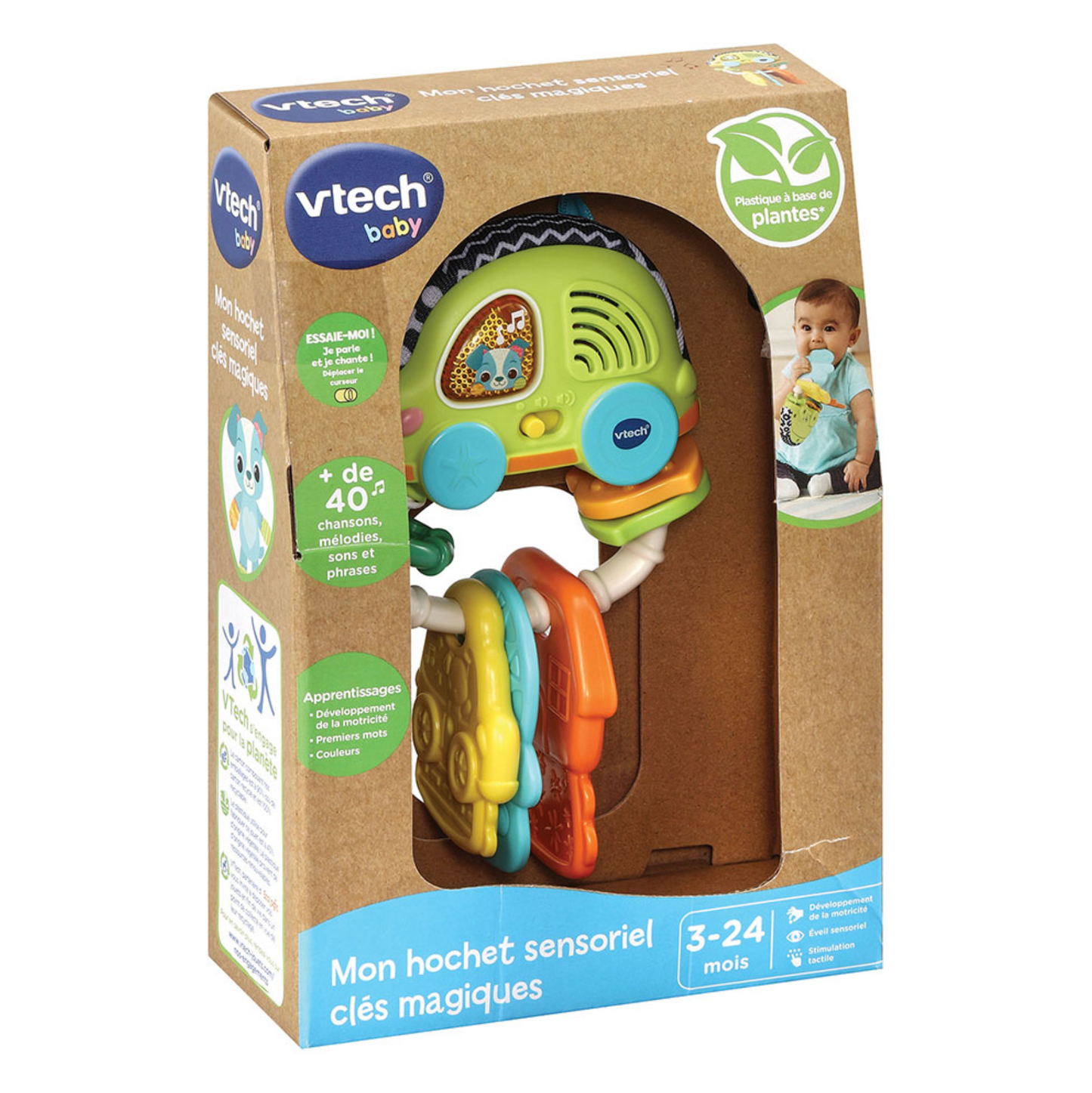 Vtech Mon hochet sensoriel clés magiques
