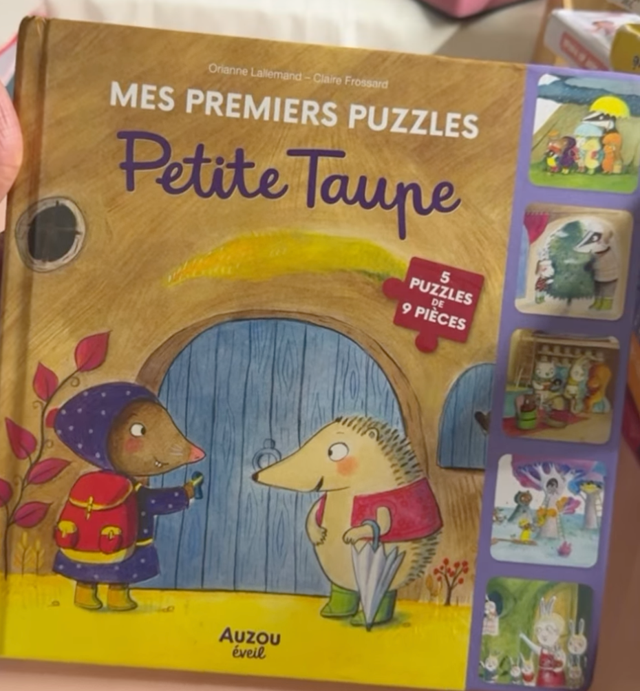 Livre puzzles les taupes (occasion)