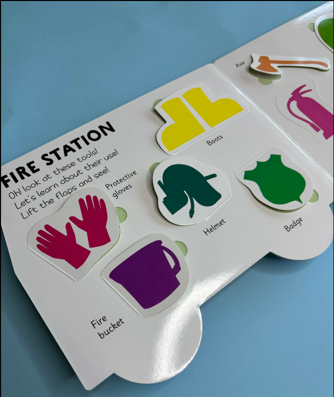 Fire Engine Book - A Firefighter Life Tour