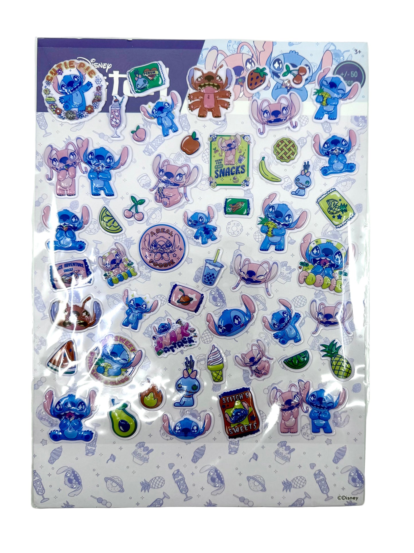 Planche stickers autocollants 3D