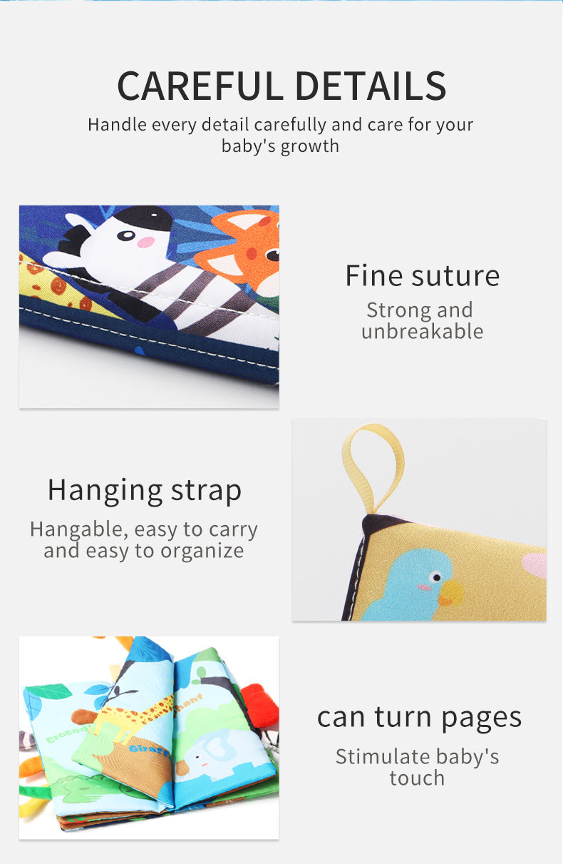 Livre en tissu - Jungle tails