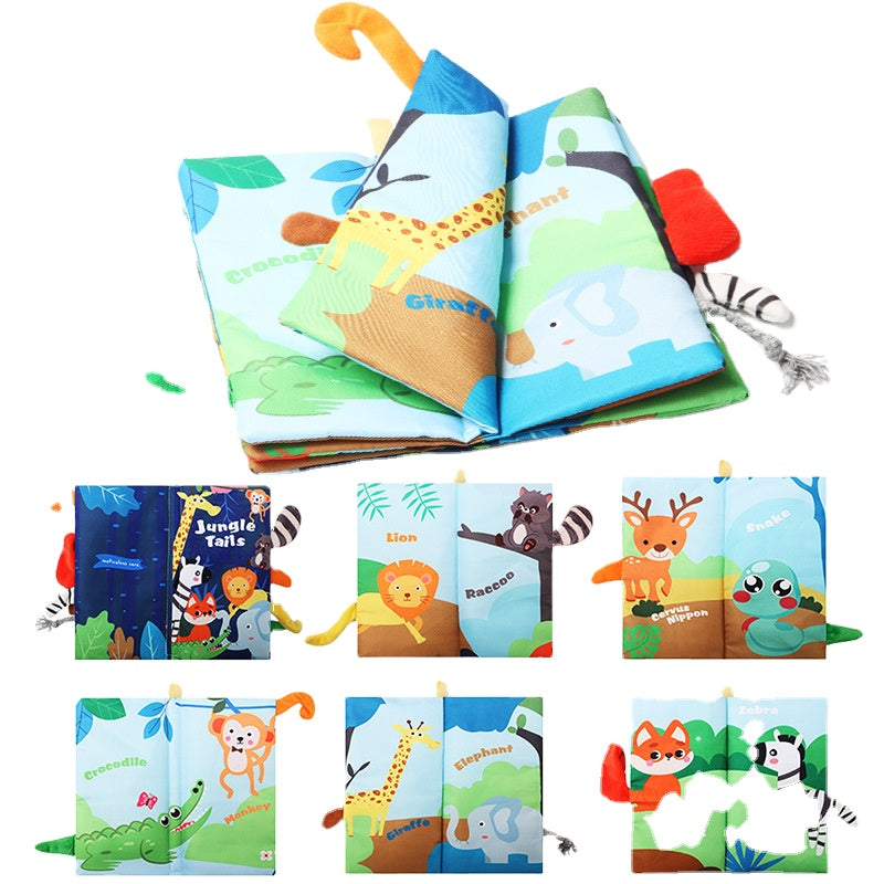 Livre en tissu - Jungle tails