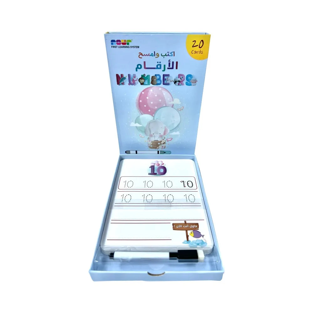 Cartes éducatives – Apprendre les chiffres de 1 à 10