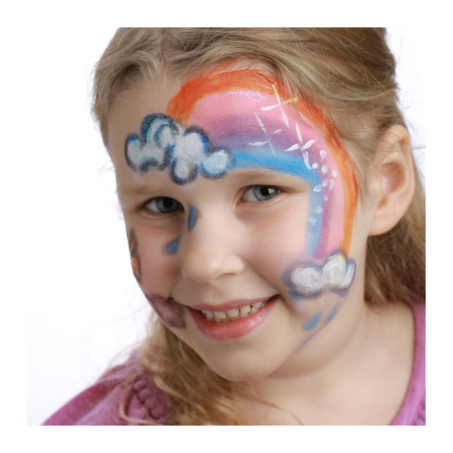 Boite 6 sticks de maquillage - Arc-en-ciel