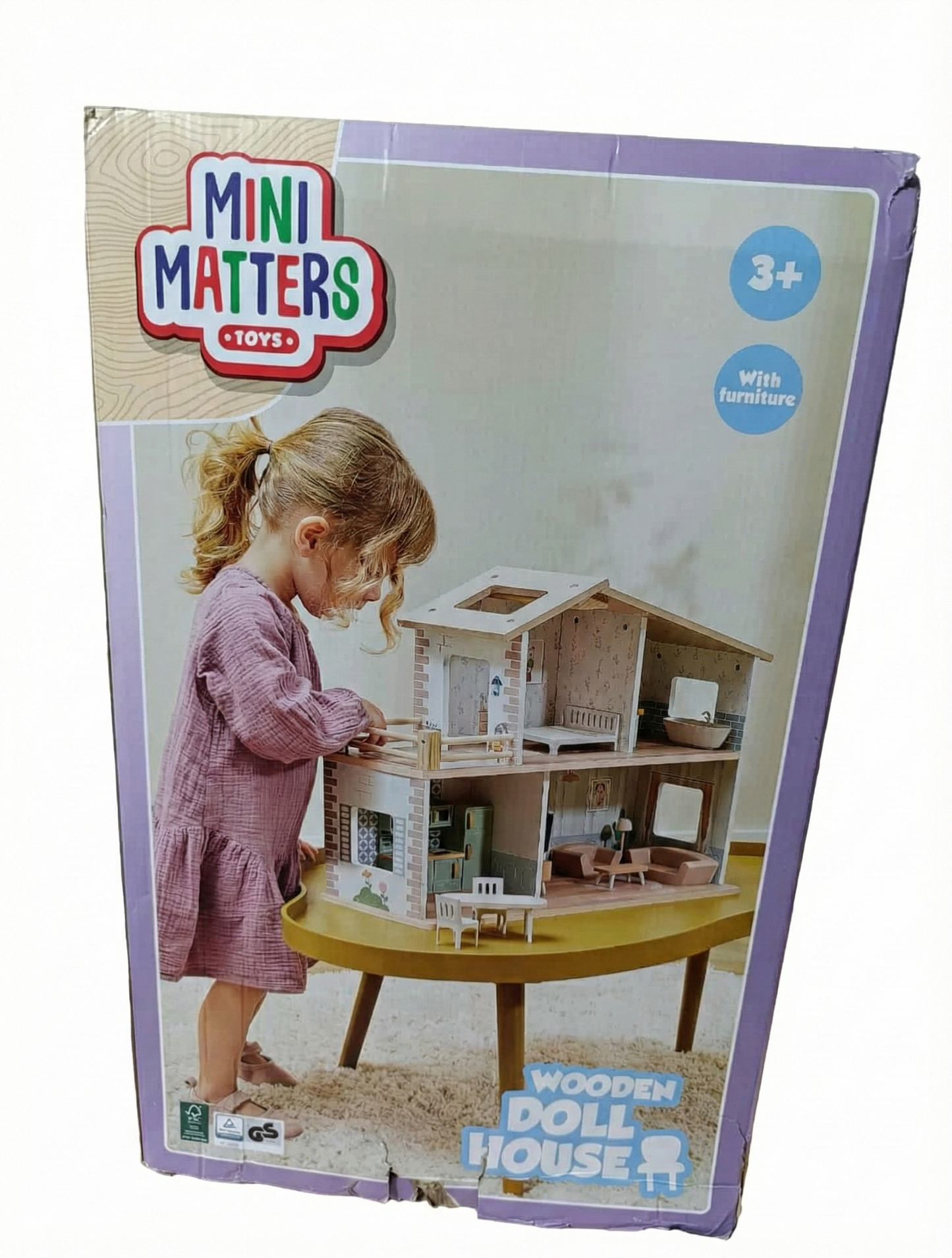 Maison de poupée en bois