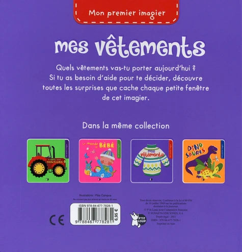 Mon Premier Imagier - Mes Vêtements