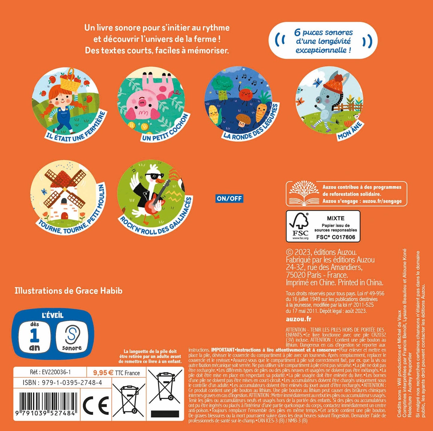 Mes comptines de la ferme