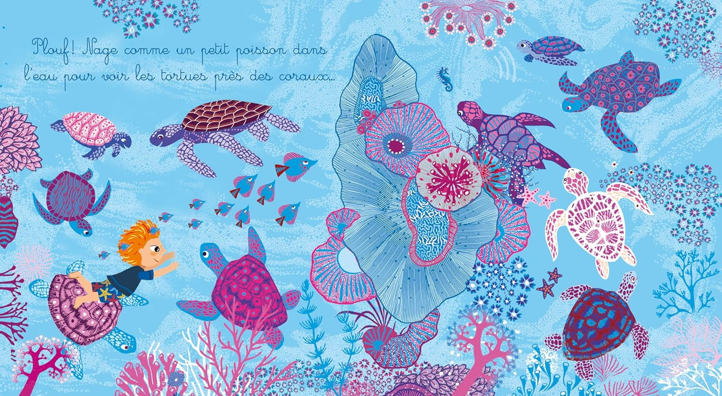 Je rêve au bord de la mer – Livre sonore