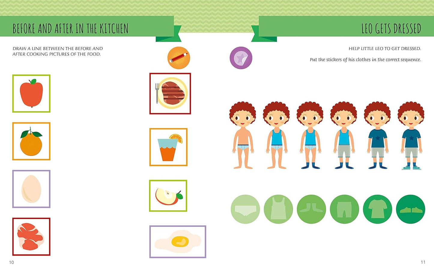 My First Book About Telling Time: Montessori Activity Book