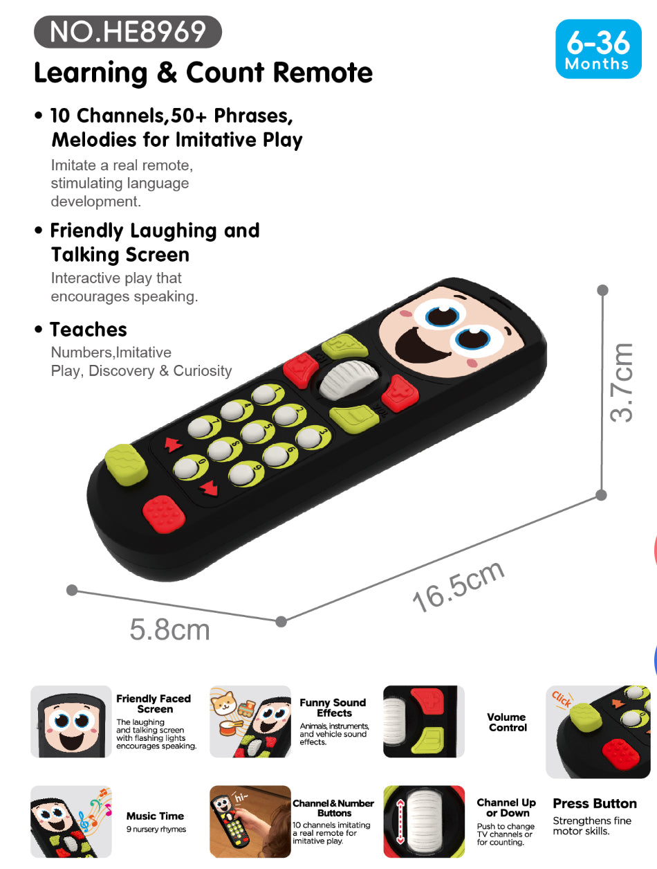 Télécommande en anglais