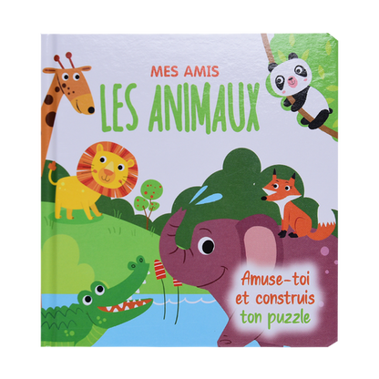 Mes amis les animaux- amuse toi et construit ton puzzle