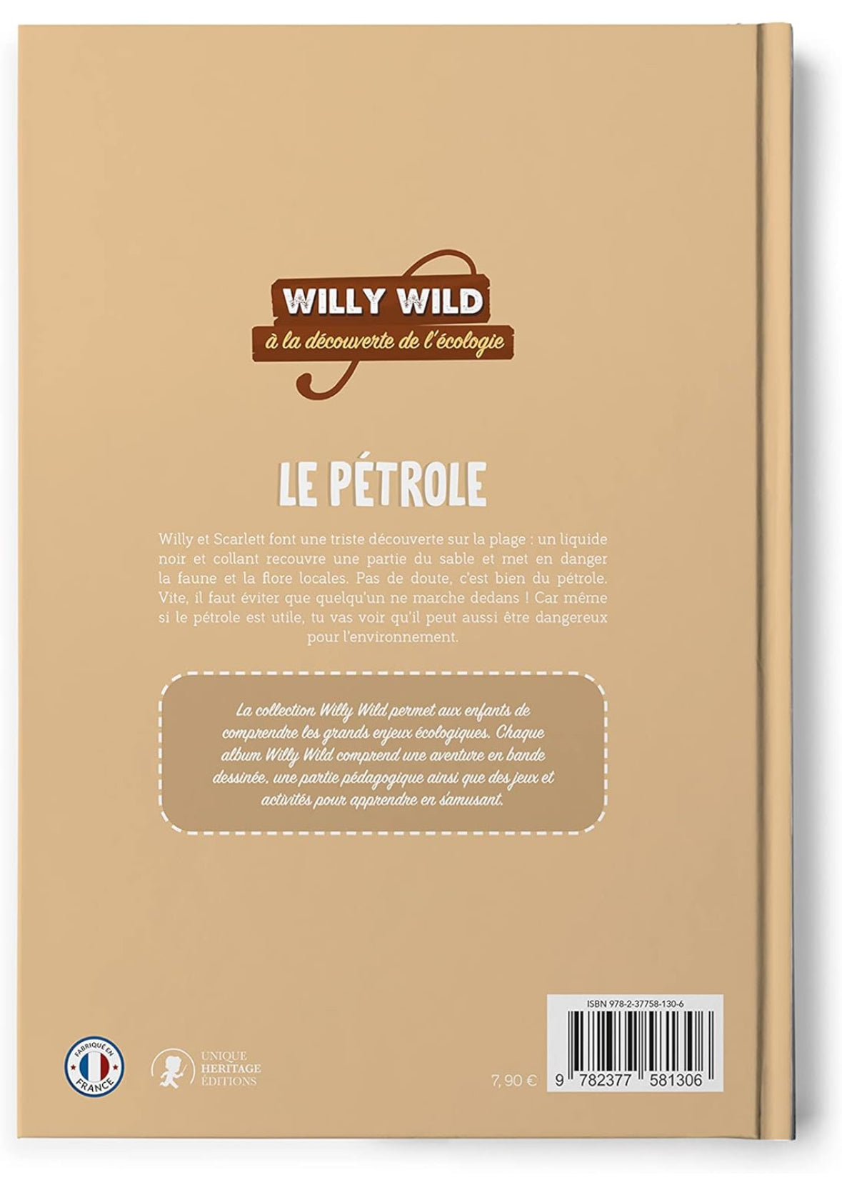 Livre Willy Wild : Le pétrole