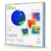Tapis Sensoriels Liquides 4 Dalles - Foncé