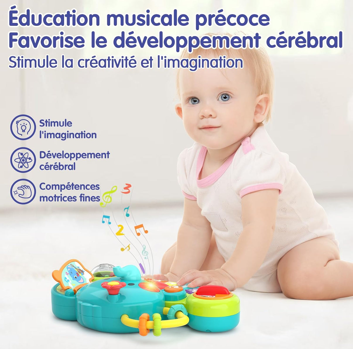 Piano éducatif - éléphant