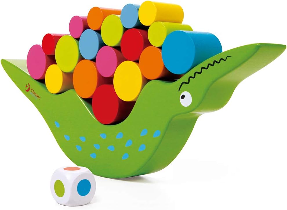 Jeu d'Équilibre Crocodile Classic World