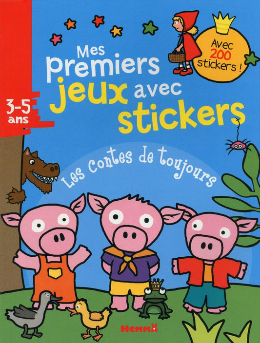 Mes premiers jeux avec stickers – Les contes de toujours