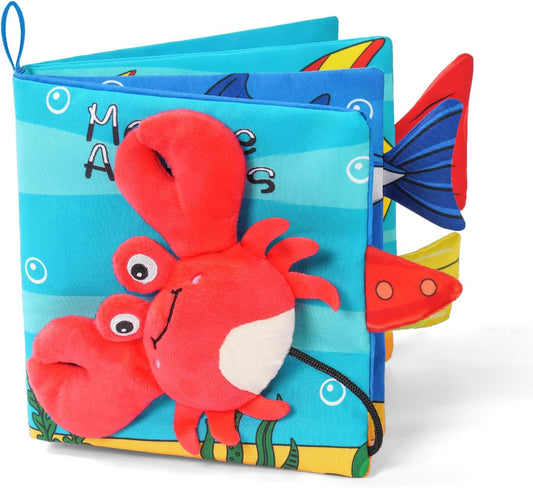 Livre en tissu - Crabe