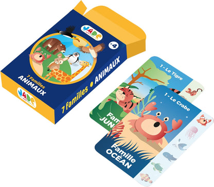Jeu 7 familles animaux