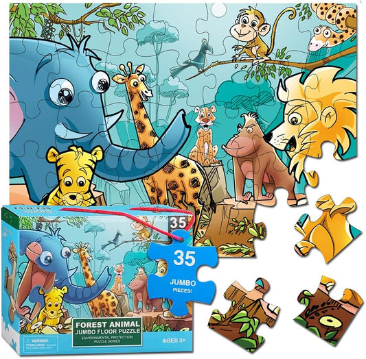 Puzzle de sol jumbo 35 pièces