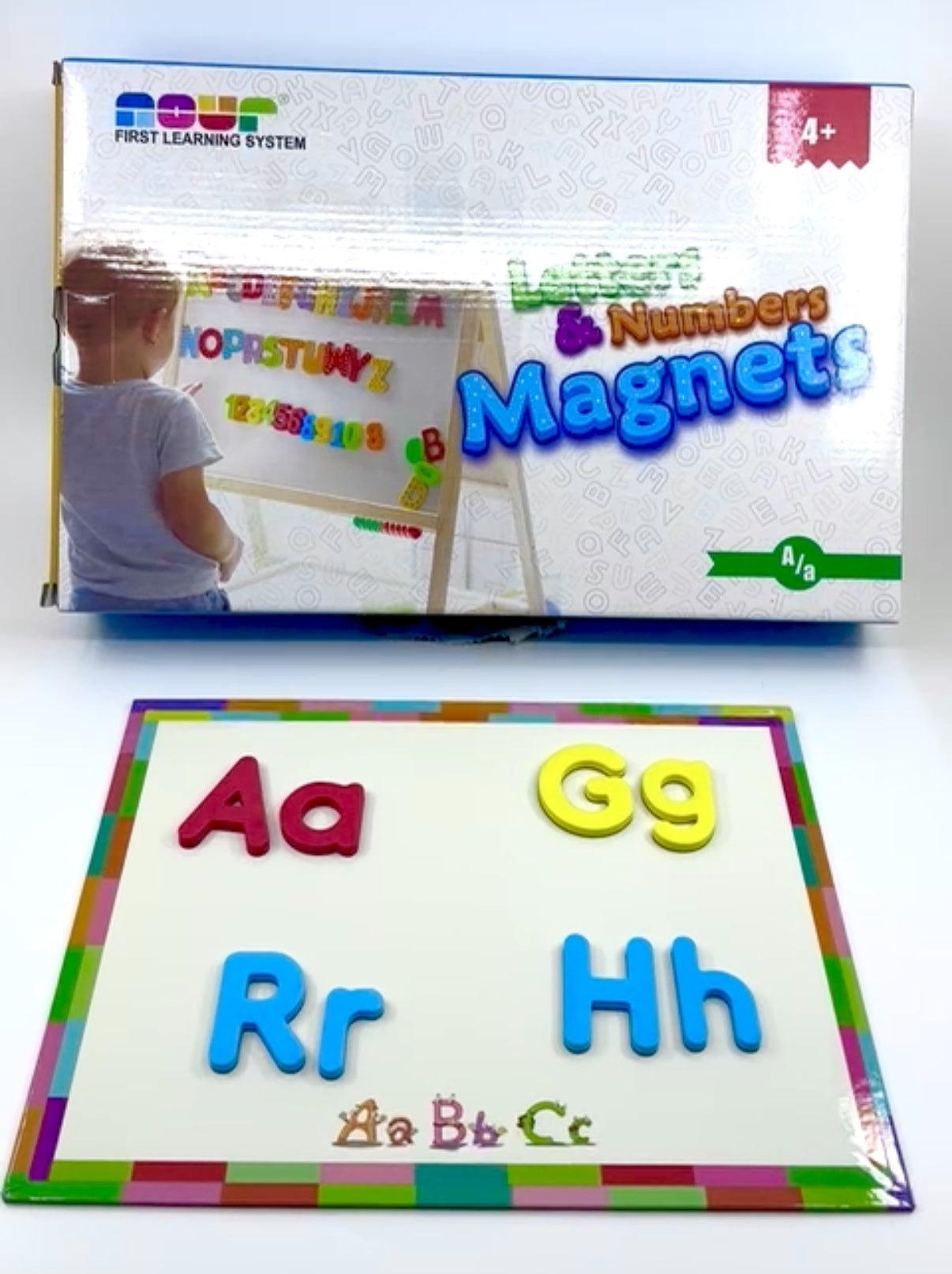 Lettres et chiffres magnétiques