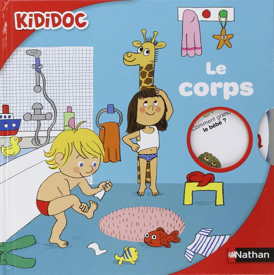 Le corps - Livre animé Kididoc