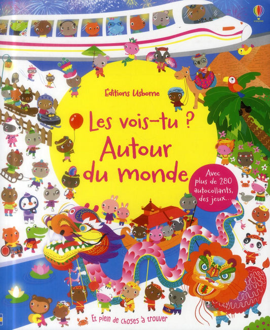 Les vois-tu ? autour du monde avec plus de 280 autocollants