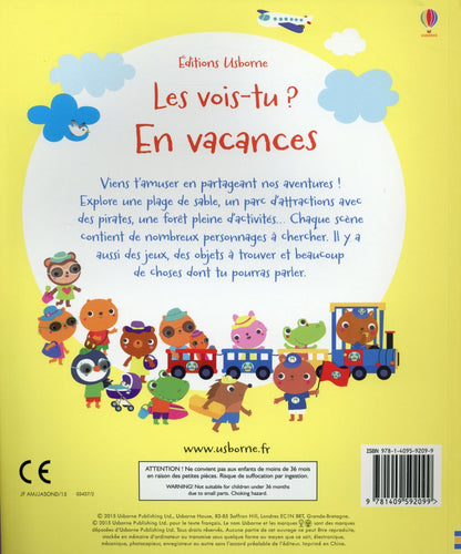 Les vois-tu ? En vacances avec plus de 280 autocollants