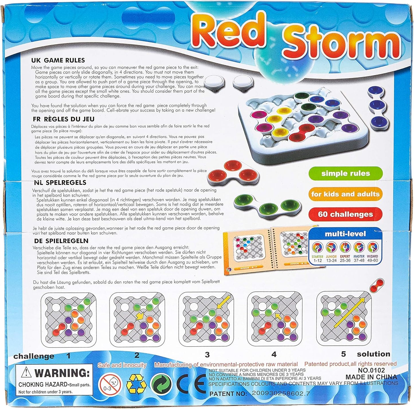 Red storm - casse tête logique (60 défis)