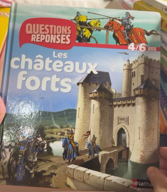 Livre les chateaux forts questions réponses (occasion)