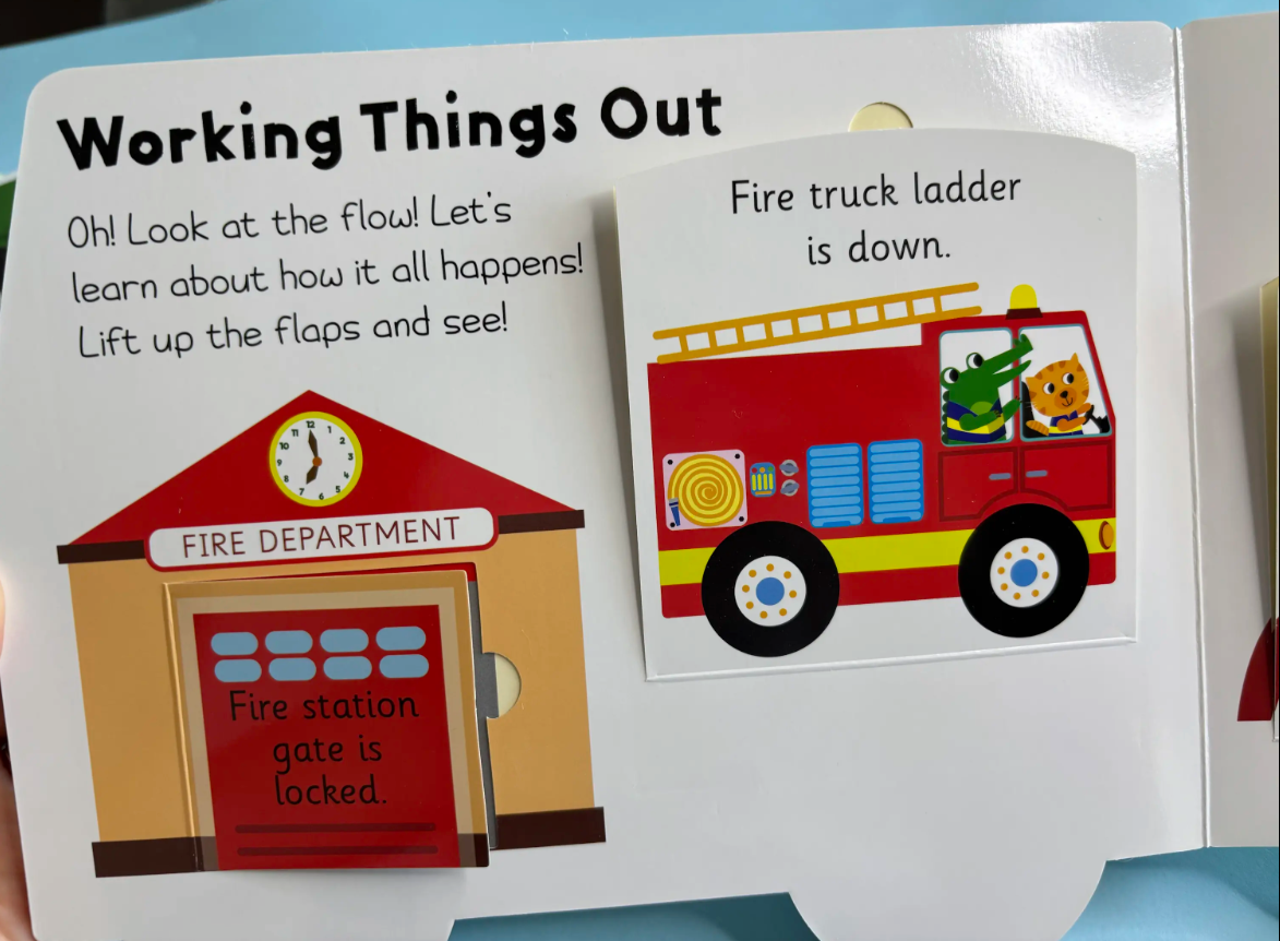 Fire Engine Book - A Firefighter Life Tour