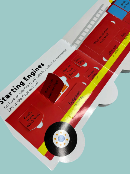 Fire Engine Book - A Firefighter Life Tour