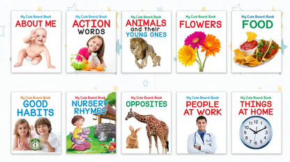 My First Picture Library Box 2 - Coffret 10 livres