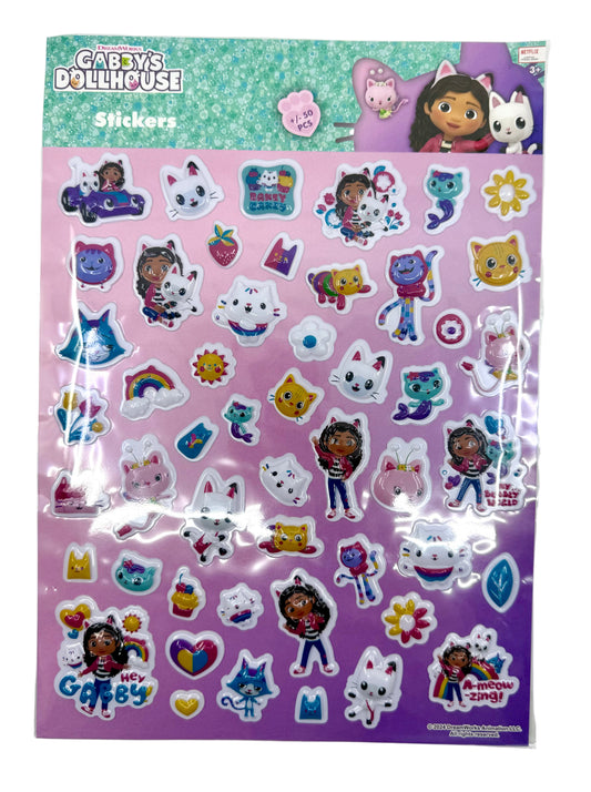 Planche stickers autocollants 3D