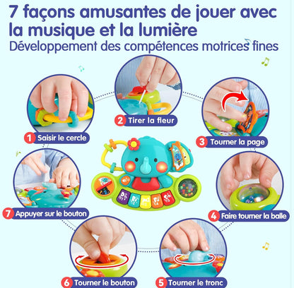 Piano éducatif - éléphant
