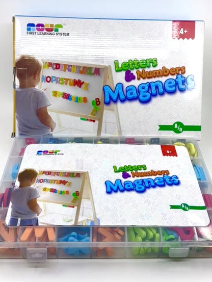 Lettres et chiffres magnétiques