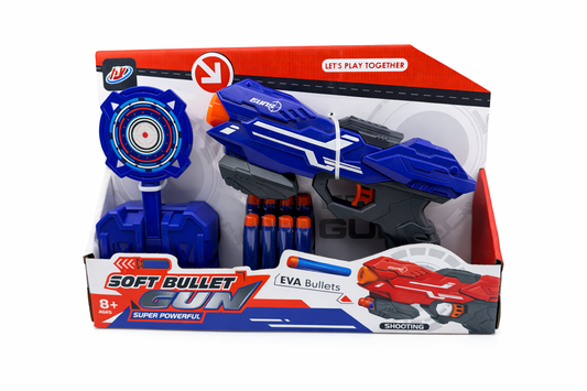 Pistolet avec balles en mousse