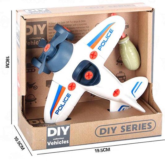 Avion à monter - Blanche