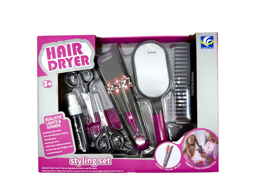 Coffret lisseur et accessoires coiffure