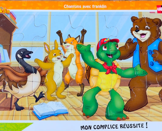 Puzzle en carton Franklin (occasion)