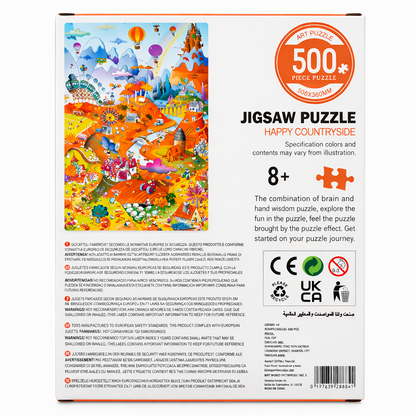 Puzzle 500 pièces – Countryside