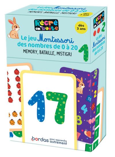 Récré en boîte : le jeu montessori des nombres