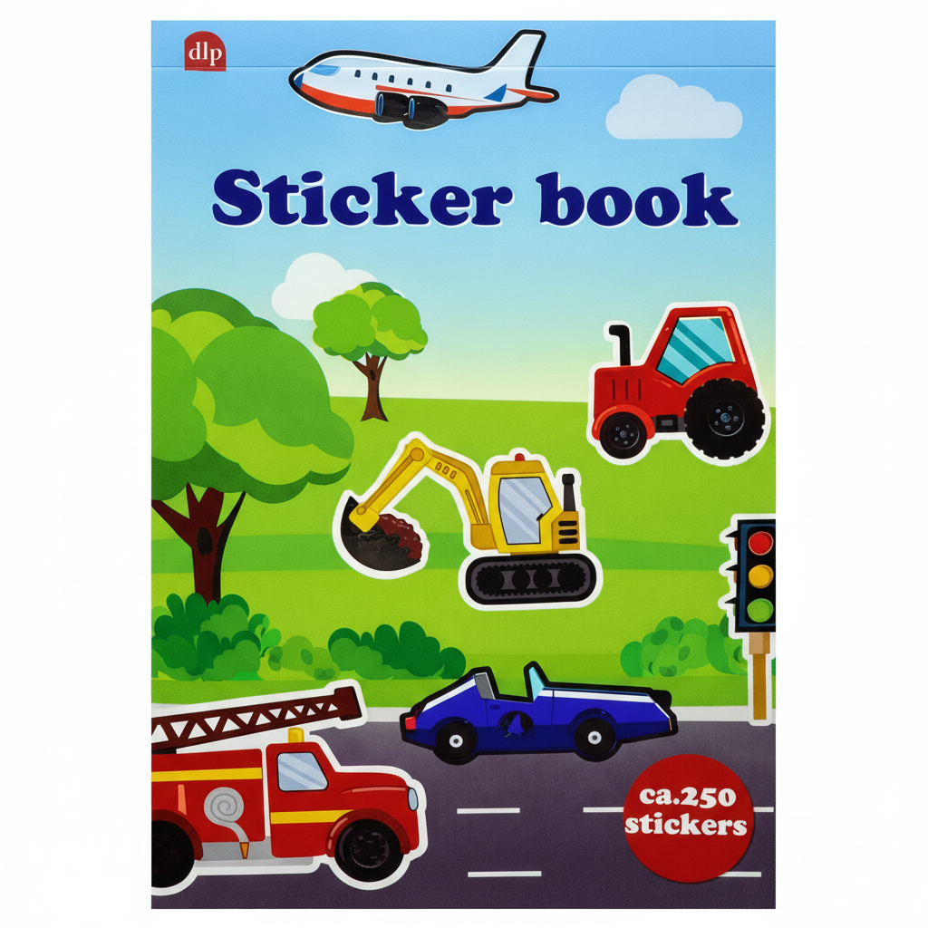 Livre d’autocollants A6